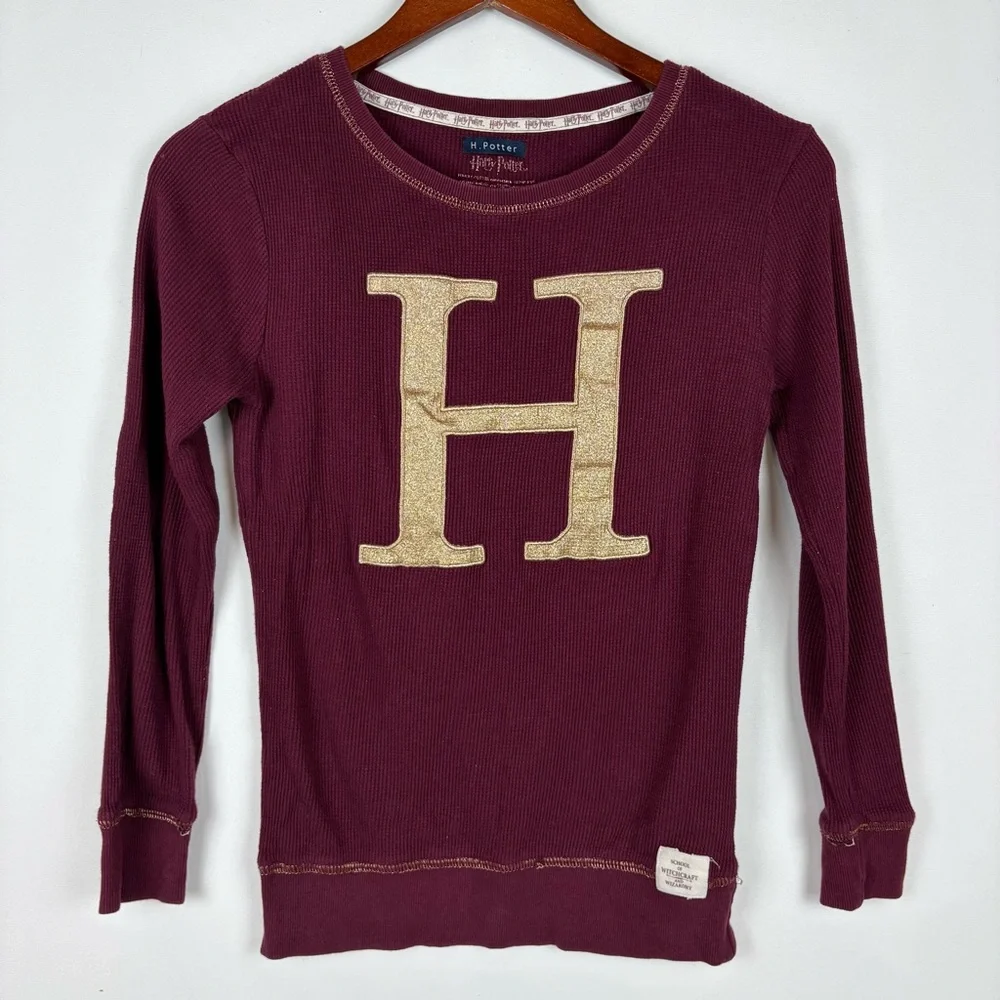 Primark Harry Potter Three Quarter Sleeve Pajama H Top